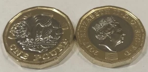 2017 One Pound brilliant uncirculated coin - Picture 1 of 1