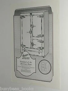1924 Seeger Icebox advertisement, Seeger Refrigerator Co of St Paul MN - Foto 1 di 3