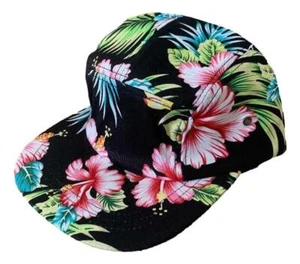5 Panel Skater Flat Bill Baseball Hat Assorted Colors and Designs - Picture 1 of 40