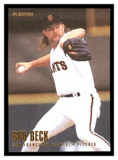 1996 Fleer #581 ROD BECK San Francisco Giants ~D9PP