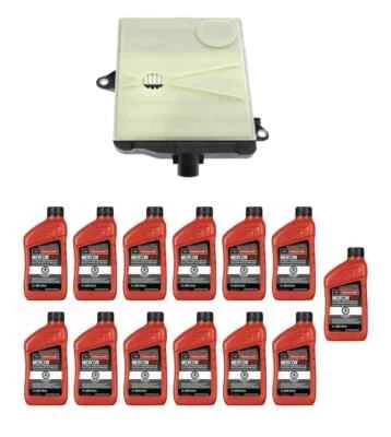 Kit de descarga de transmisión Ford 10R80 OEM y líquido ULV para 2017+ F-150 gasolina y diésel Foto 1 de 3