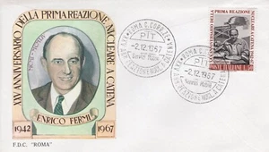 ITALY  1967 The 25th Anniversary of the First Atomic Chain Reaction FDC4699 - Picture 1 of 1