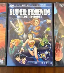 1983 Super Friends The Lost Episodes on DVD - Picture 1 of 3