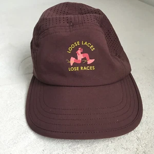 Ciele Athletics GOCap Running Cap Hat 58cm Maroon Red Loose Laces Loose Races - Picture 1 of 9