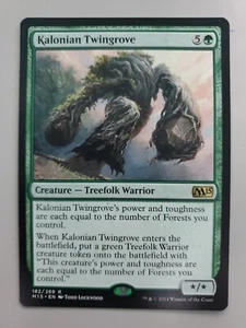 Magic The Gathering Kalonian Twingrove Magic 2015 182/269 regular raro - Imagen 1 de 1