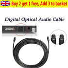 Digital Optical Audio Cable Toslink Gold-Plated 1m 2m 3m 5m SPDIF MD DVD tk