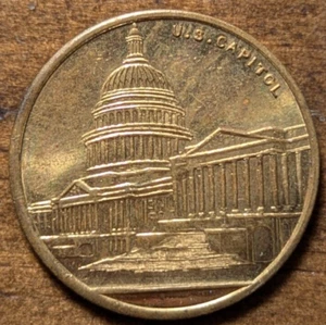 The National Capitol Washington, District of Columbia DC Commemorative Token - Picture 1 of 4