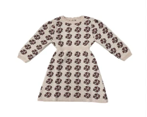 Bebe Organic girls Esther Antique Floral Dress size 4 $175 - Picture 1 of 1