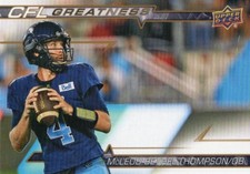 2023 Upper Deck CFL Football  CFL GREATNESS  -- GOLD