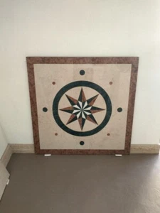 Rosa dei venti in marmo - Foto 1 di 2
