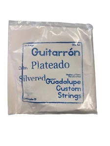 Cuerdas Guadalupe Para Guitarron Cobre Plateado - Imagen 1 de 1