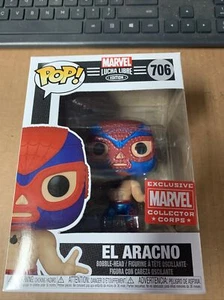 Funko Pop! Vinyl Figure - Marvel #706 - El Aracno [Metallic] - MCC Exclusive - Picture 1 of 6