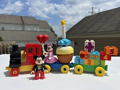 LEGO DUPLO 10597 Mickey & Minnie Birthday Parade Disney COMPLETE SET RETIRED TOY - Image 1 of 4