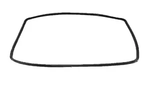 GENUINE OEM SMEG OVEN DOOR SEAL BLACK FRONTAL GASKET 754132482 - Picture 1 of 5