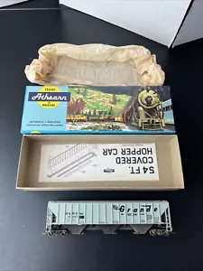 HO Athearn Blue Box 54ft Covered Hopper Rio Grande D&RGW 15307 Built KD's - Picture 1 of 15