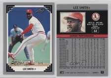 2013 Leaf Memories 1991 Leaf Buyback Gold /5 Lee Smith #44 HOF