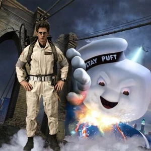 1/6 Ghostbusters Diorama/Backdrop - For 1/6 Blitzway Venkman Ray Egon Mattel - Picture 1 of 3