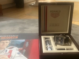 TAG Heuer Monaco CAW211A Steve McQueen 40th Anniversary Ltd Ed (394/1000) - Picture 1 of 2