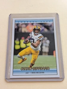 2022 Panini Chronicles Draft Picks - Donruss Retro Justin Jefferson #11 LSU - Picture 1 of 2