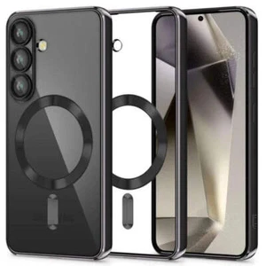 Tech-Protect MagFlex MagSafe Coque Transparente Pour Samsung Galaxy S25 - Imagen 1 de 4