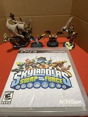 Skylanders Swap-Force (Sony PlayStation 3, 2013) (4 Figures Bundle And Game) - Image 1 of 4
