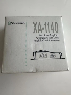 Amplificador Sherwood XA-1140 de colección nuevo en caja NUEVO Foto 1 de 4