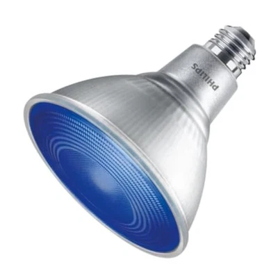 PHILIPS LED PAR38 LIGHT BULB 13.5 WATT 120 VOLT MEDIUM SCREW E26 BASE - BLUE - Image 1 of 2