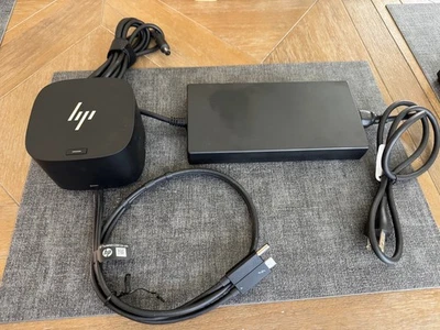 HP Thunderbolt Dock 280W G4 Dock  w/ Combo Cable - 4J0G4AA#ABA Excellent - Image 1 of 2