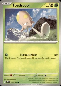 Pokemon TCG Scarlet & Violet Toedscool 024/198 - Bild 1 von 2