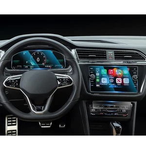 3PCS for 2022-2024 VW Tiguan Screen Protector, 8" Touchscreen+ Instrument+ AC... - Picture 1 of 7