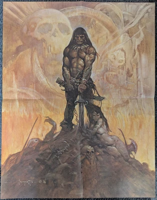 Carteles de Frank Frazetta, 5 impresiones diferentes, ¡hermosos! Foto 1 de 4