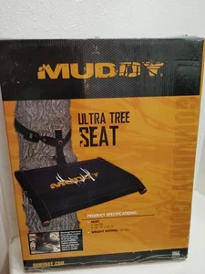 Muddy Ultra Tree Seat Comfortable Deer Hunting Stand Chair Holds 300 Pounds - Picture 1 of 5