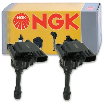Bobina de encendido NGK de 2 piezas para Chrysler Sebring 2001-2005 2,4 L L4 - Bujía ib Foto 1 de 4