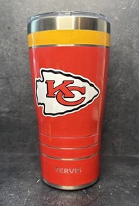 Vaso de acero inoxidable Tervis Kansas City Chiefs 30 oz NFL nuevo nunca usado - Imagen 1 de 4