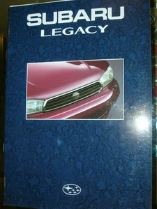 BROCHURE SUBARU LEGACY MODELE FRANCAIS 1994 - Picture 1 of 1