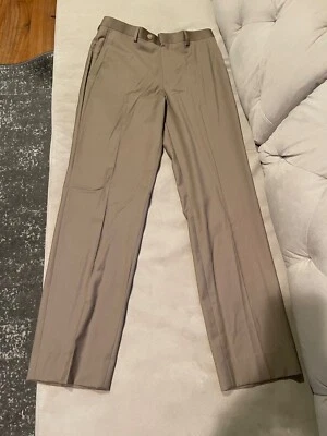 Pantalones de vestir Ralph Lauren para niños 18 R, color bronceado 29" con etiquetas Foto 1 de 4