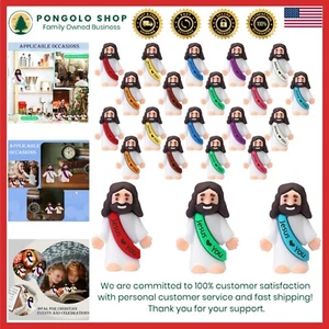 20 Stück Kleine Jesus Figuren - Mini Multicolor Figuren für Ostereiersuche G... - Bild 1 von 11