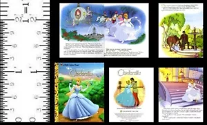 SCALA 1:6 MINIATURA LIBRO DORATO CENERENTOLA CLASSIC BARBIE PLAYSCALE - Foto 1 di 1