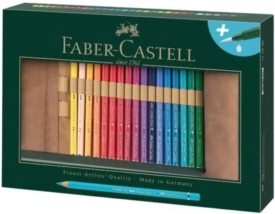 ROULEAU FABER CASTELL 117530 AVEC CRAYONS DE COULEUR - Photo 1/3
