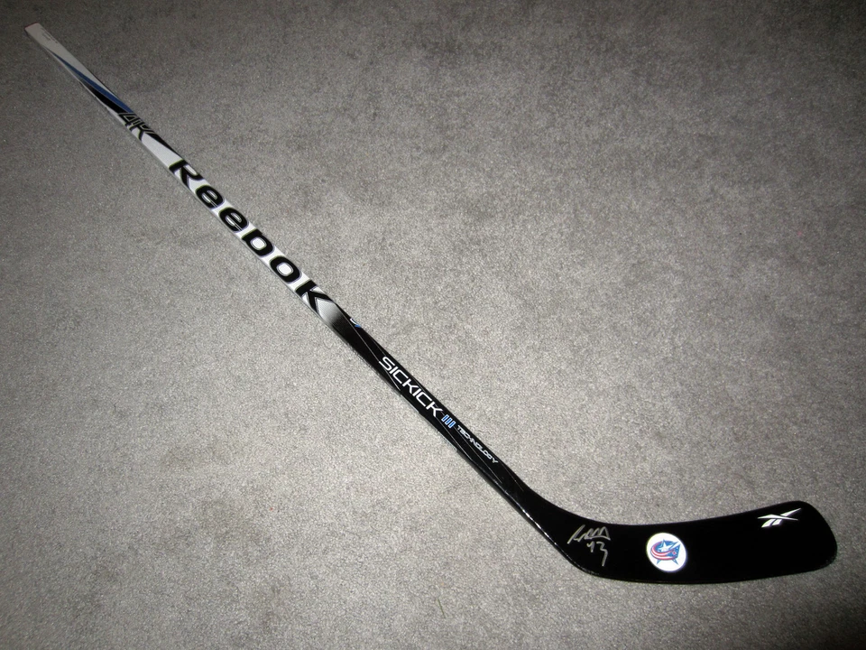 Chaquetas azules Scott Hartnel Columbus firmadas palo de hockey autografiado con certificado de autenticidad Foto 1 de 2