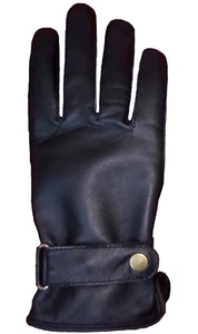 Motorcycle Leather Gloves Motorbike Harley Touch Screen Warm Biker Winter Gloves - Picture 1 of 3