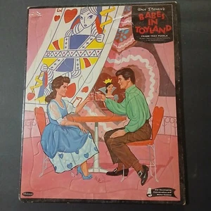 Vintage Disney Frame Tray Puzzle 1961 Babes in Toyland 12 x 14 J3 - Picture 1 of 4