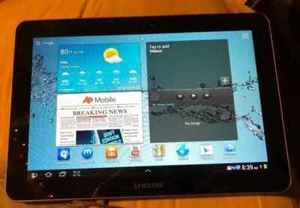 Samsung Galaxy Tab GT-P7510 16GB, Wi-Fi, 10.1in Gray Good Used - Picture 1 of 2
