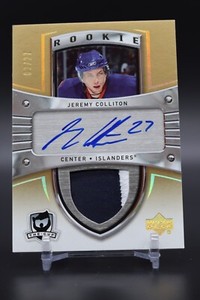 2005-06 Upper Deck The Cup Rookie Gold #166 Jeremy Colliton 02/27 Islanders !!!
