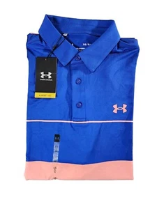 Under Armour UA Playoff 2.0 Lowround UPF40 Polo Shirt Men's Size Large New - Picture 1 of 11