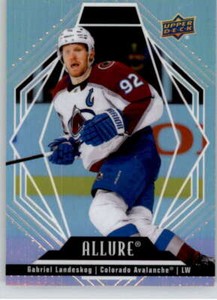 2022-23 Upper Deck Allure #27 Gabriel Landeskog Colorado Avalanche