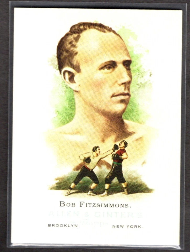 BOB FITZSIMMONS  PUGILIST 2006 TOPPS ALLEN & GINTER #346 - Image 1 of 1
