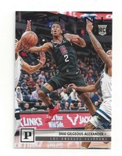 2018/19 Panini Chronicles Panini Purple Shai Gilgeous-Alexander RC #d 06/49