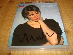 VIKTORIA MULLOVA Beethoven Mendelssohn Violinkonzerte DECCA BD Signed Signiert - Zdjęcie 1 z 2