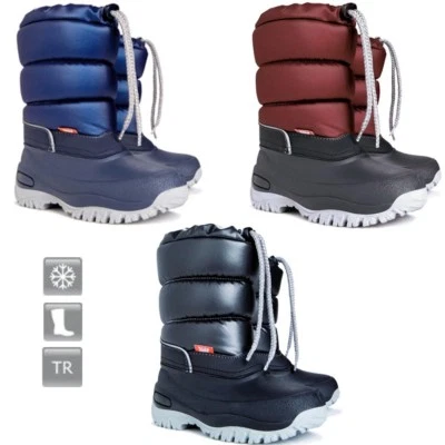 DEMAR Winterstiefel Winterschuhe Snowboots Schneestiefel LUCKY